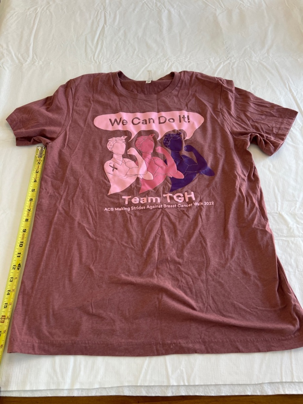 Bella Canvas Mauve Pink Crewneck T-Shirt